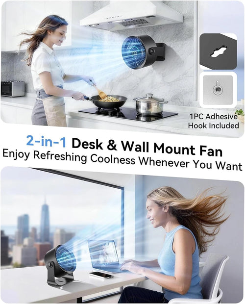 DIGIX Portable Desk Fan